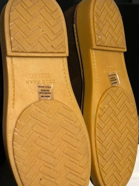 Cole Haan Summit Chukka Boots Shearling Lined Brown Women’s 6 NWOT - Picture 7 of 13